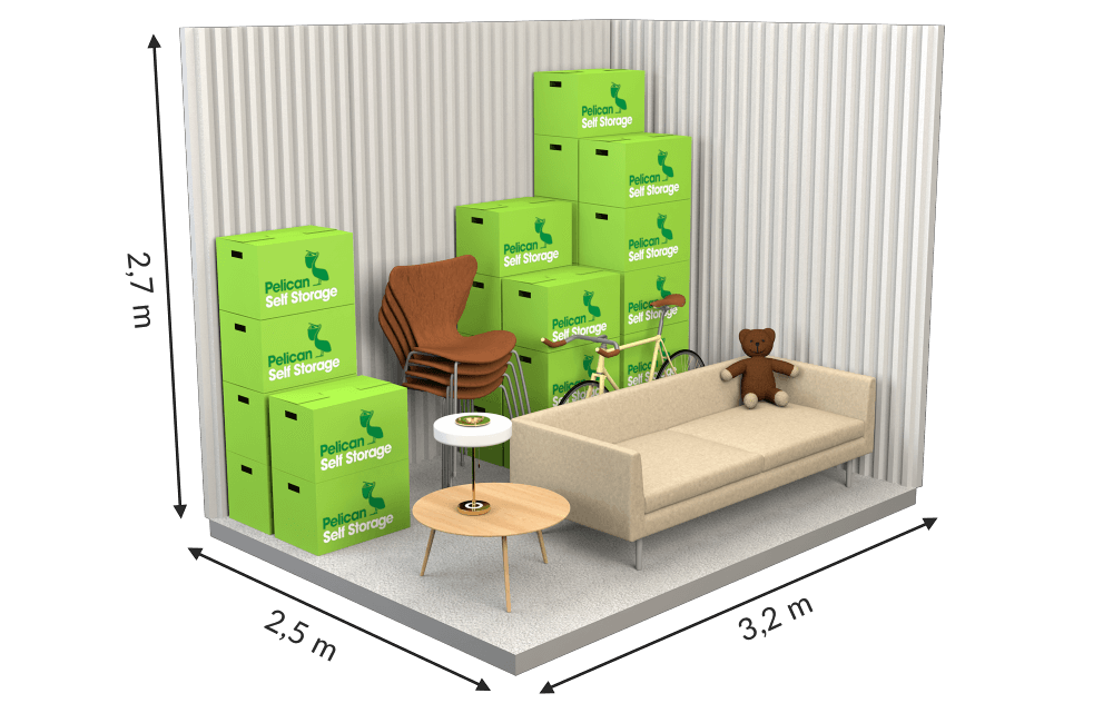 unit 8m²
